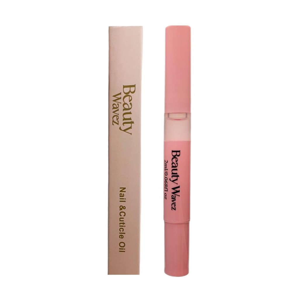 BeautyWavez Nail and Cuticle Oil Pen with Vitamin E 0.68 Fl Oz (Pack of 1)