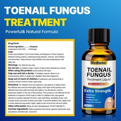 Medhome Toenail Fungus Treatment Extra Strength – 1 Fl Oz (Pack of 1), Brown