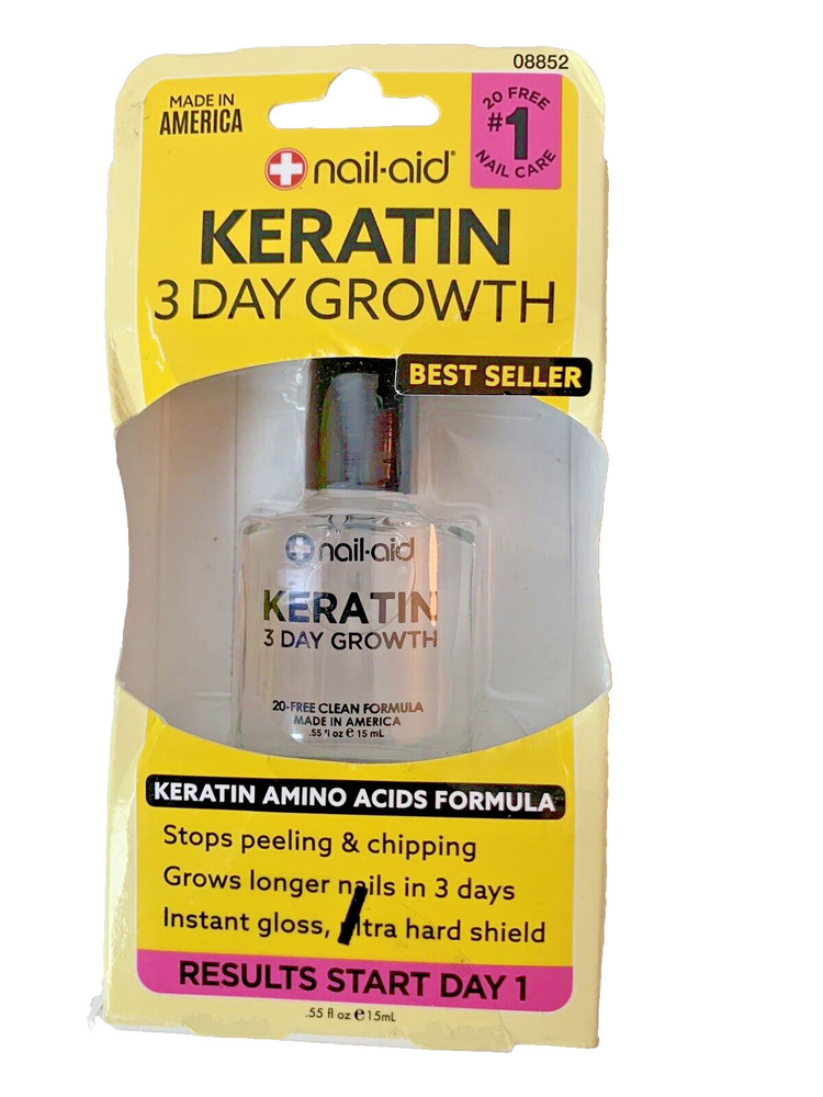 Nail-Aid Keratin 3 Day Growth — FREE SHIPPING