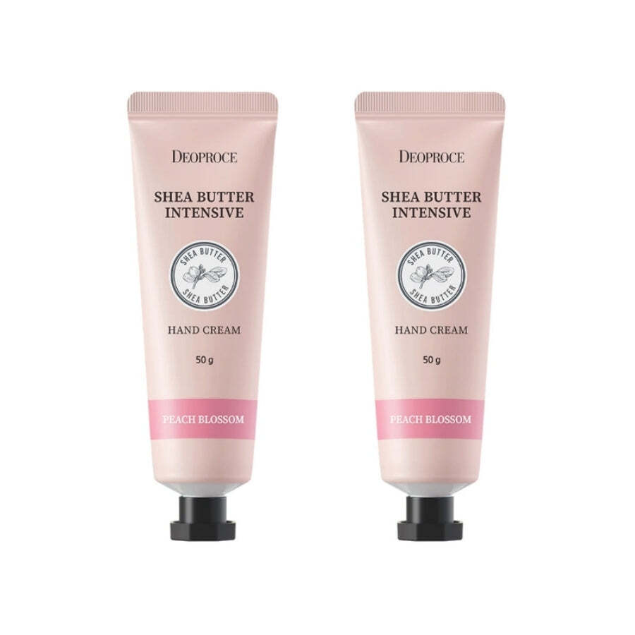 Deoproce Shea Butter Intensive Hand Cream Peach Blossom 50g*2Pcs – FREE SHIPPING