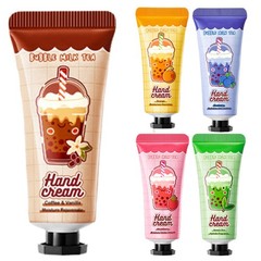 Set Of 5 Hand Care Soft Creamy Texture Hand Lotion Prevent Dryness Cracking