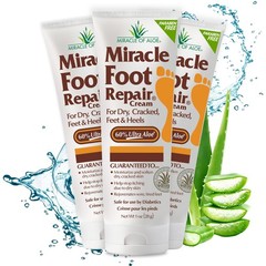 Miracle Foot Repair Cream, (1 oz / 3 Pack) 1 Ounce (Pack of 3), Pack 3