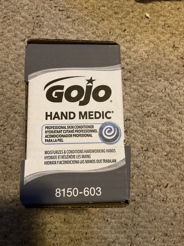 12 Pack Gojo HAND MEDIC Professional Skin Conditioner, 5oz Tube EXP 12/22 NEW