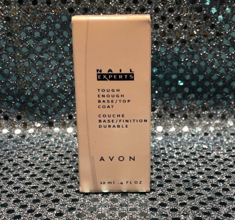 Avon Nail Experts Tough Enough Base Cost .4oz, Nail Solutions – NOS