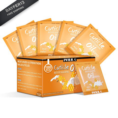 NXJ INFILILA Cuticle Oil for Nails 3.3 Fl Oz, 100Pcs Mini 3 Oz (Pack of 1)