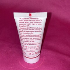 Clarins Paris Hand & Nail Treatment Cream 1.06 & Exfoliating Body Scrub 3.5 Oz.