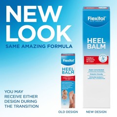 Flexitol Heel Balm Twin Pack, Cracked Cream & Foot 4 Ounce (Pack of 2)