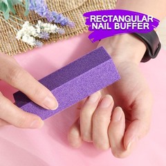 Double Sided Rectangular Nail File and Buffer, Buffer Blo Spon