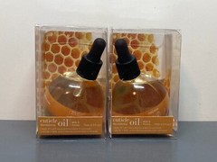2x Cuccio Naturale Cuticle Revitalizing Oil Milk & Honey 2.5 fl oz each NEW