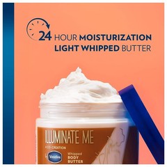 Vaseline Lotion – Illuminate Me Body Butter, Whipped Shea Butter Co-Created with