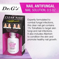 Dr. G’s Clear Nail Antifungal Treatment, 0.5 Ounce (Pack of 1), White