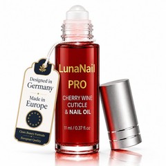 LunaNail Cuticle Oil, Roll-On Nail Oil 0.37 Fl Oz (Pack of 1), Multicolor