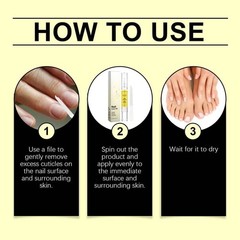 Nail Growth Oil for Hydration & Cuticle Strengthening Natural Nail Health Care