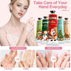 MIYUELENI 10 Pack Christmas Hand Lotion Gifts 1.05 Fl Oz (Pack of 10)