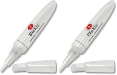 Refillable Cuticle Oil Pen – 8ml Squeeze Nail Oil with Brush Applicator – 2-Pack