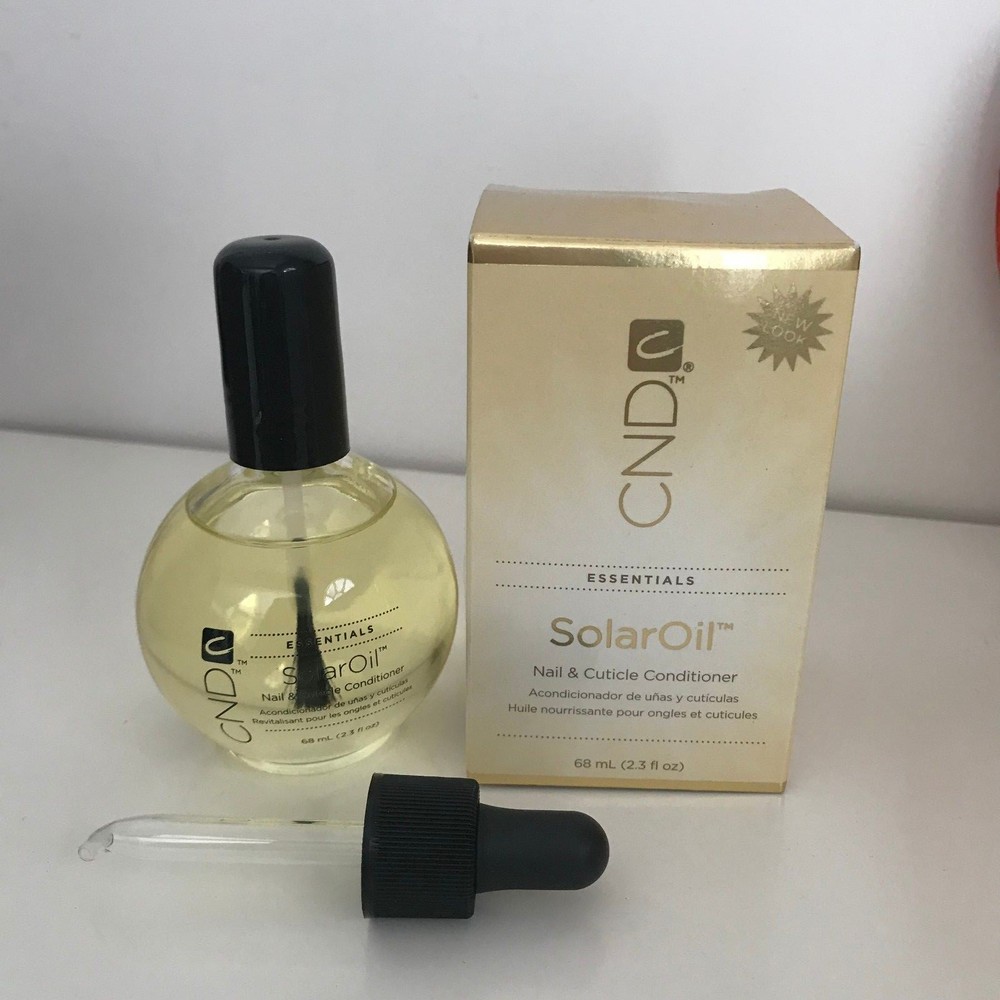 CND Essentials SOLAR OIL 2.3 oz Nail Cuticle Conditioner Polish Treatment Salon