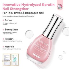 SAVILAND Nail Strengthener: Sheer Pink 0.5 Fl Oz (Pack of 1),