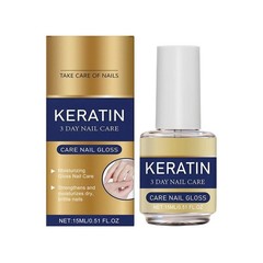 Nail-Aid Keratin 3Day Growth Nail Treatment & Strengthener, 15ml (0.55 FlOz)