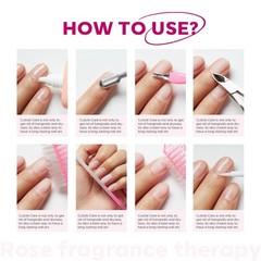 Cuticle Remover Kit Cuticle Remover Liquid & Cuticle Oil Pen Nail Kit w/Cutic…