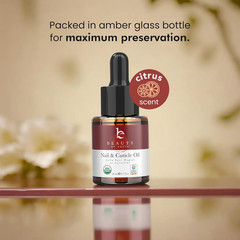 Organic Nail and Cuticle Oil – USA Made Nail Oil for Growth & Strength with Jojo