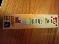Miracle Hand Repair Cream with Pure Aloe Vera ~8 oz Also Great For Feet!! Sealed
