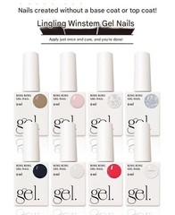RING RING One Step Gel Nail 9ml #05 Midnight Black Korean Gel Nail Care Beauty