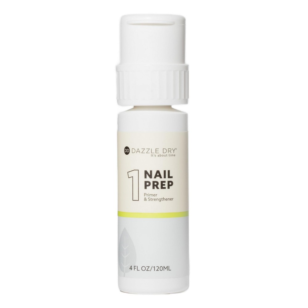 Dazzle Dry Step 1 – Nail Prep, 4 oz (120 1 Count (Pack of 1), Clear | 4 Fl Oz