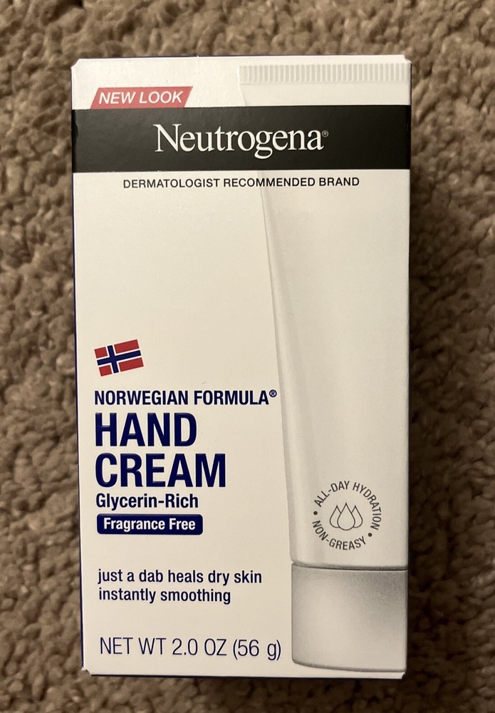 NEW Neutrogena Hand Cream Norwegian Formula Fragrance Free 2oz