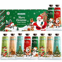 MIYUELENI 10 Pack Christmas Hand Lotion Gifts 1.05 Fl Oz (Pack of 10)