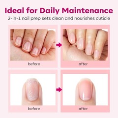 Cuticle Remover Kit Cuticle Remover Liquid & Cuticle Oil Pen Nail Kit w/Cutic…