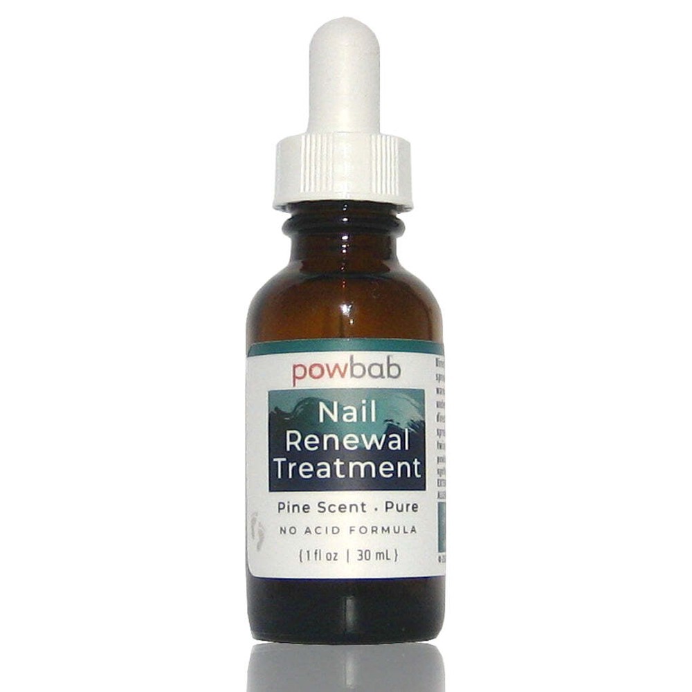 powbab Nail Renewal Treatment, Pine Needle – 100% Natural Anti-Fungal (1 oz)