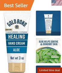 Hypoallergenic Healing Hand Cream 3 oz – Non-Greasy Moisture Solution