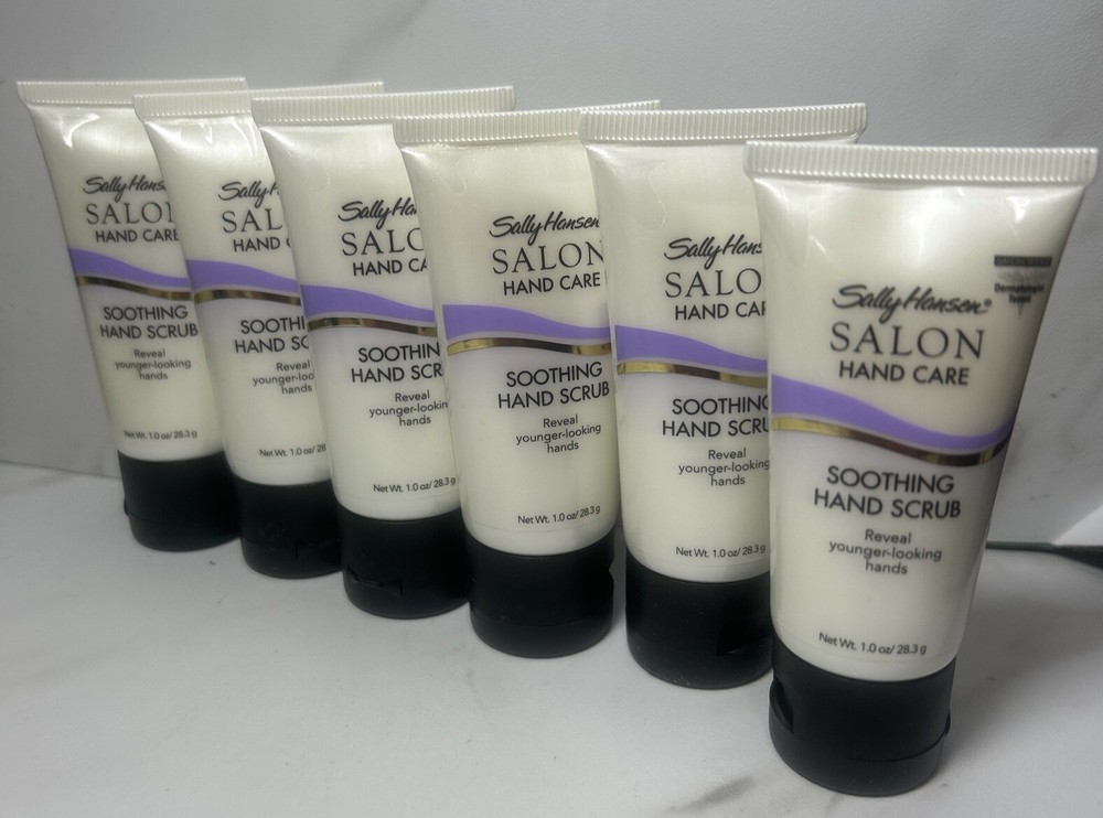 6 Sally Hansen Salon Hand Care Soothing Hand Scrub 1.0oz/28.3g