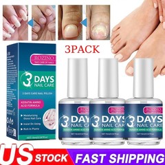 3PACK ROZINO 3 Days Nail Care – Keratin Amino Acid Superior Nail Nourish Oil