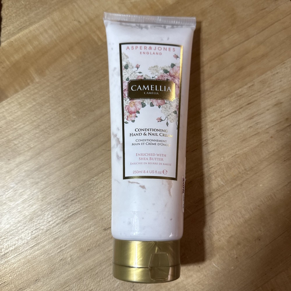 Hand And Nail Cream/ lotion Camellia Asper & Jones England 8.4 oz New