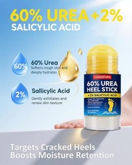 Urea Cream 60% with 2% Salicylic Acid, Foot 60 1.41 Ounce (Pack of 1)