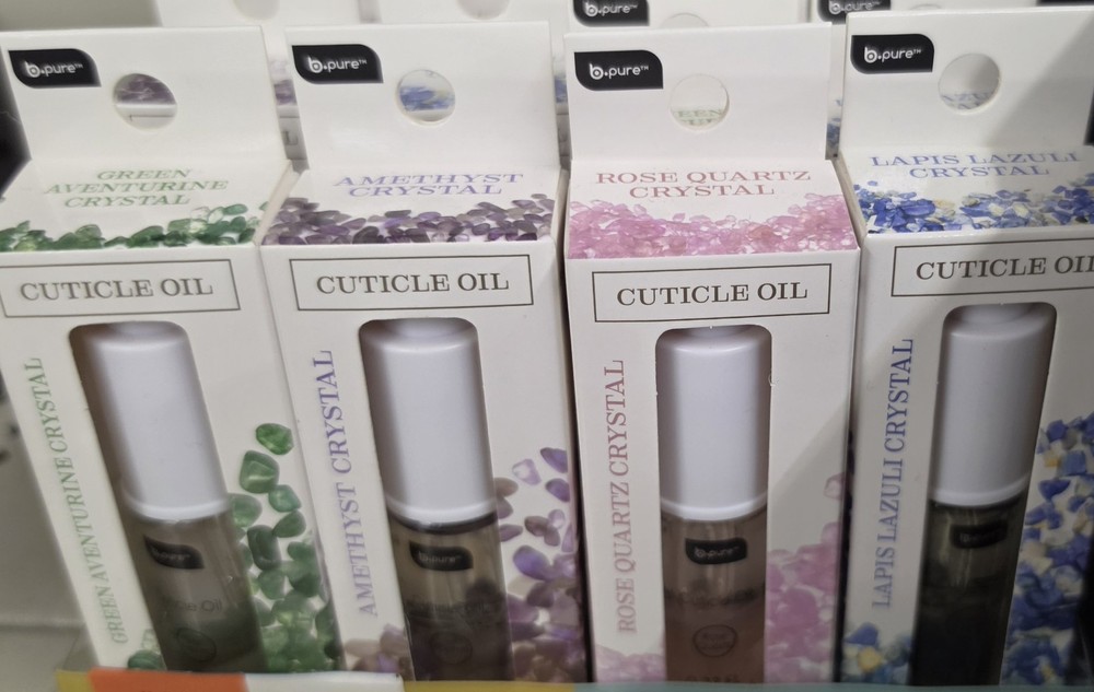 b.pure Rose Quartz Crystal Cuticle Nourishing Oil – Cuticle Oil Formulation 4PK