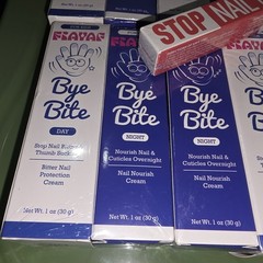 FIAYAF Nail-Aid BYE BITE Anti Stop Nail Biting Kids Day & Night 20 Boxes NEW