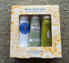 L’Occitane Classic Hand Cream Trio Set Shea Butter Almond Verbena NEW & RRP $77!