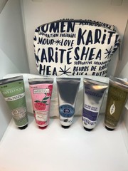 5L’occitane Hand Cream Collection Amande Lavande Pivoine Verveine Dry Skin Pouch
