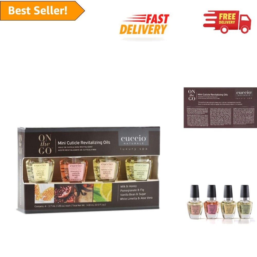 Winter Hydration Mini Cuticle Oil Collection – Cruelty-Free Nail Care Gift Set