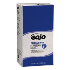 GOJO SHOWER UP Clean Scent Soap And Shampoo Refills, 16.91 Oz, 2PK