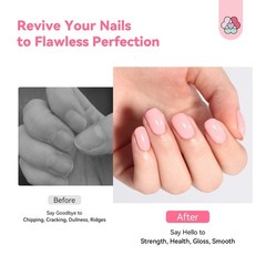 SAVILAND Nail Strengthener: Sheer Pink 0.5 Fl Oz (Pack of 1),