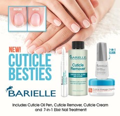 Barielle Cuticle Besties Nail & Treatment 4-PC 5 Ounce (Pack of 1)
