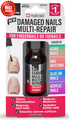 5-in-1 Nail Repair Treatment Damaged Fingernail Toenail Strengthener US