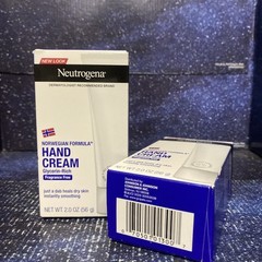 2 PACK Neutrogena Norwegian Formula Hand Cream Glycerin-Rich 2oz each