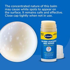 Dr. Scholl’s Severe Cracked Heel Repair Restoring Balm 2.5 Ounce (Pack of 1)