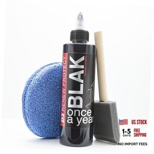 Blak, Lasts Months – Years, Rich Black Tire & Trim DEEP CARBON BLACK