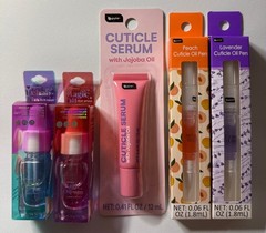 Nail Care Bundle Kit Cuticle Serum Oil Pens Magic Oil Rehab Tip Repair Set NEW