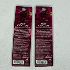 Ioni Strawberry Cuticle Oil 2 Pack Nail Care Hydrating Vitamin E New